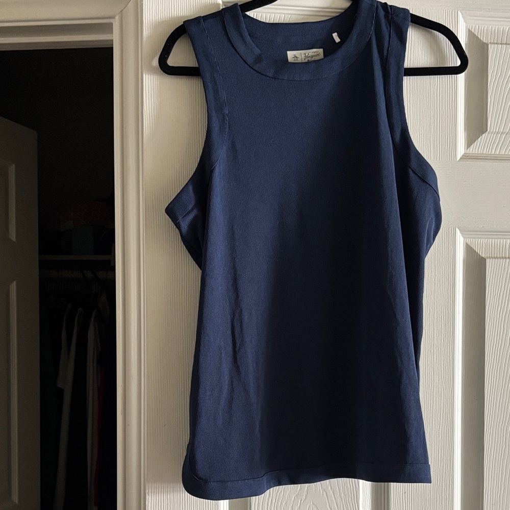 Original Penguin Navy Muscle Tee